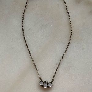 Banana Republic 3-Stone Necklace